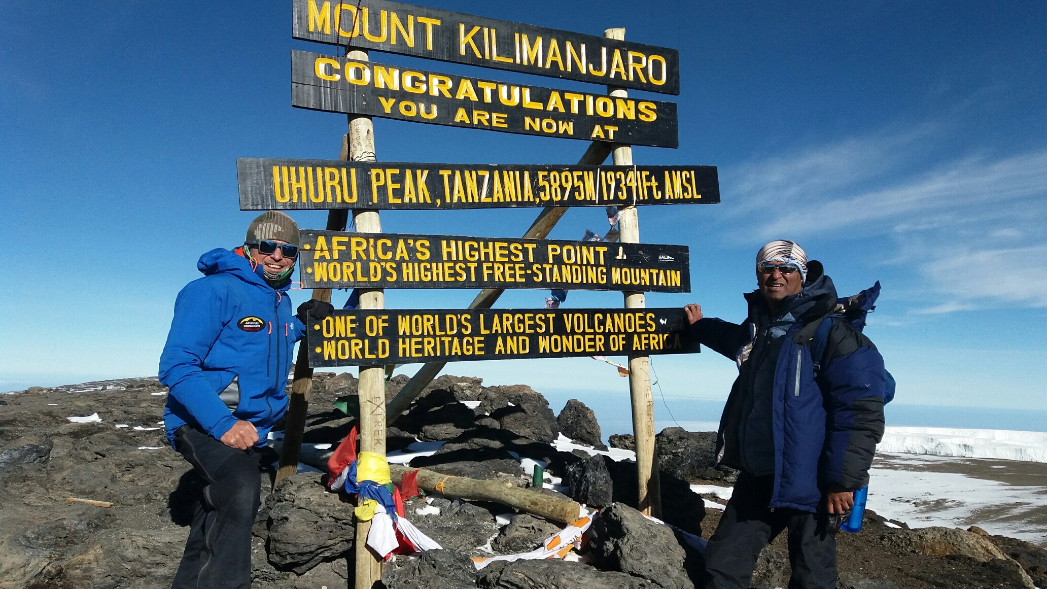 Besteigung des Kilimandscharo