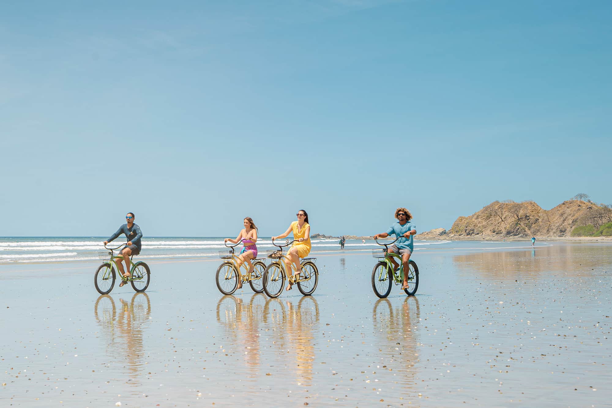 biking